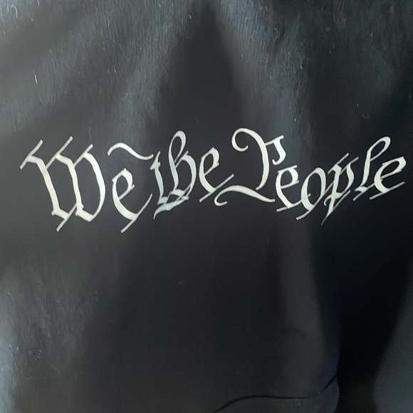 “We The People” black hoodie - Picture 2 of 3